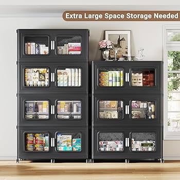 Amazon.com - BROVIEW 165Gal Extra Large Storage Bins with